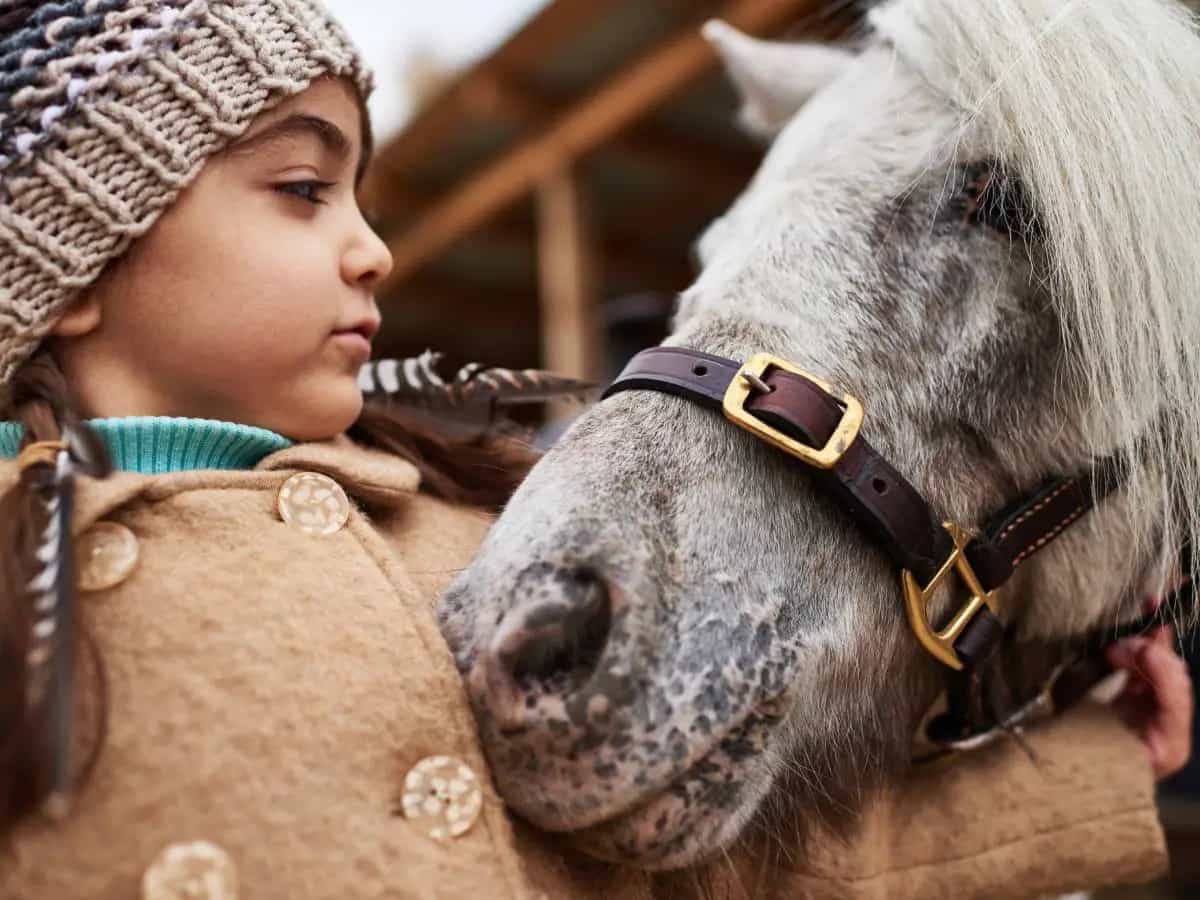 Terapia con i cavalli, i benefici per i bambini