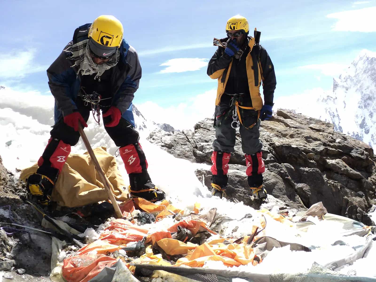 Pulire il Ghiacciaio del Baltoro: italiani sulle vette del Karakorum