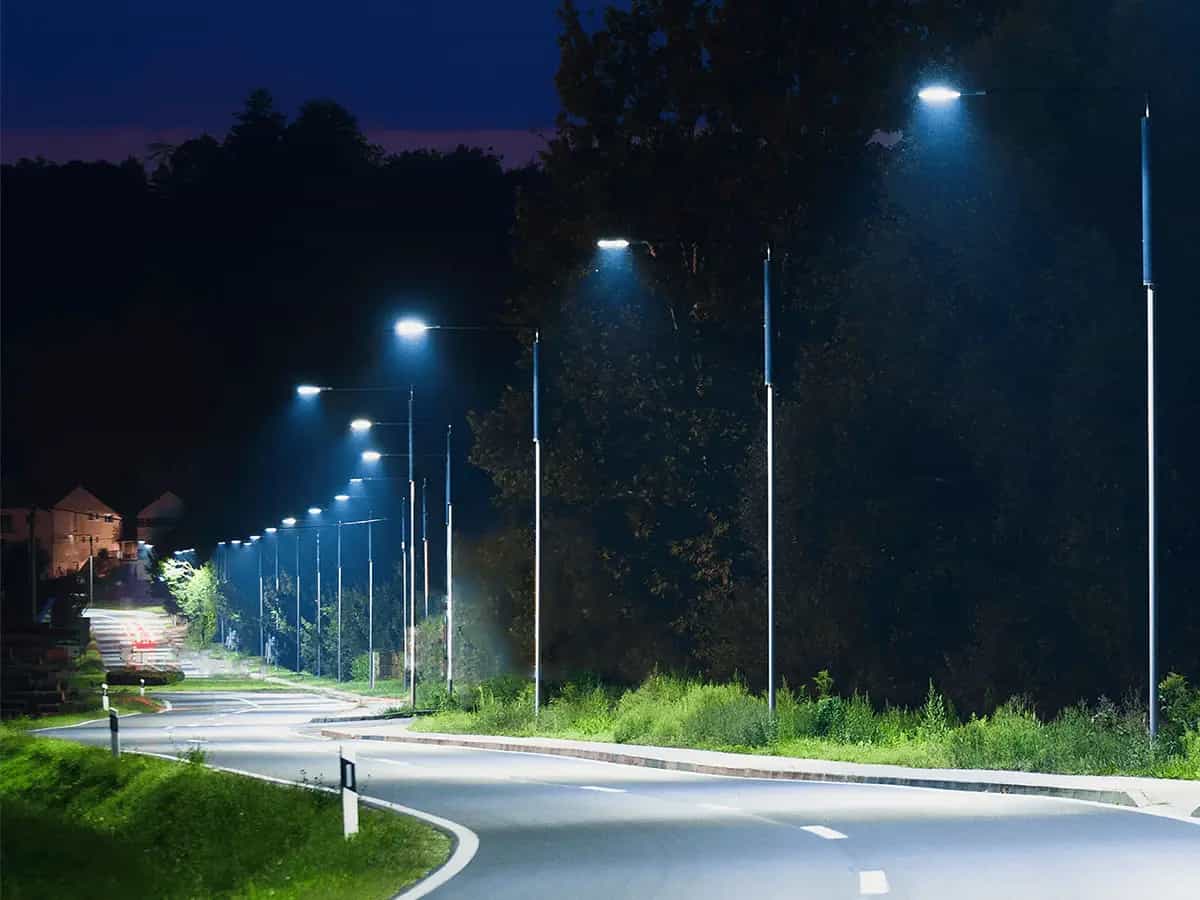 Lampioni intelligenti ecologici norvegia oslo