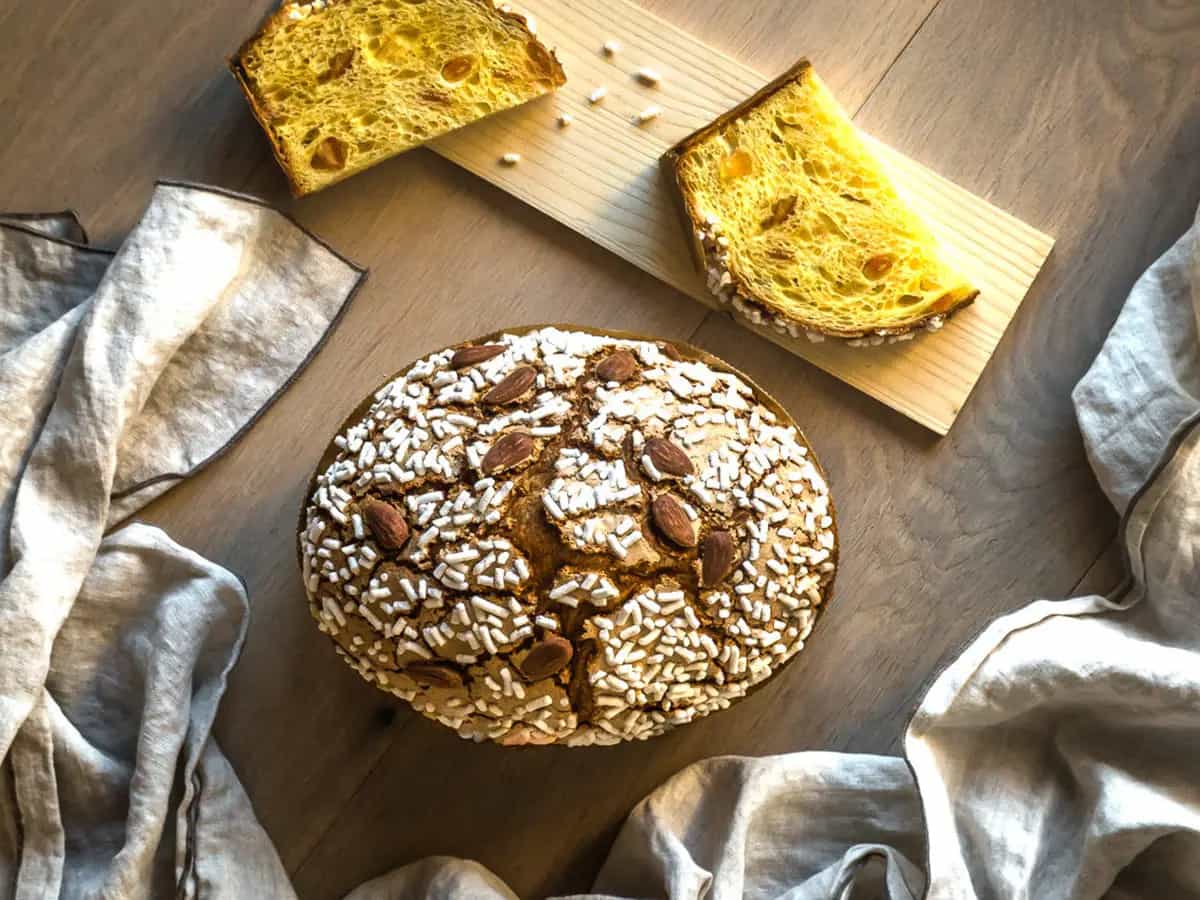uovo di colomba del pastry chef Andrea Tortora