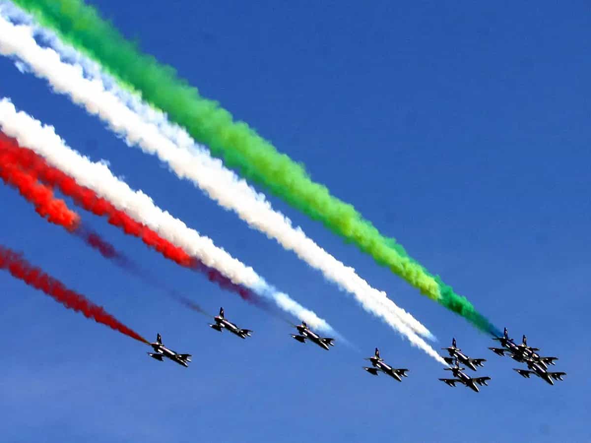 cosa ce fumo frecce tricolori