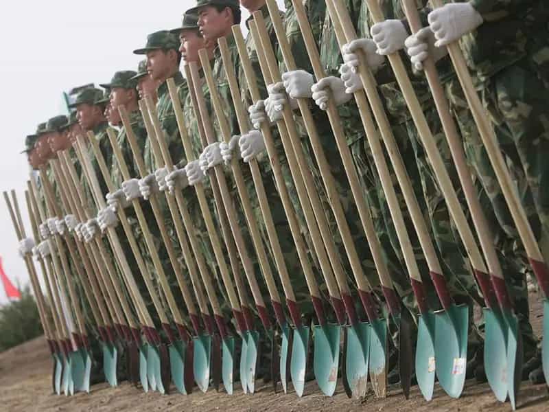 Cina sempre piu verde