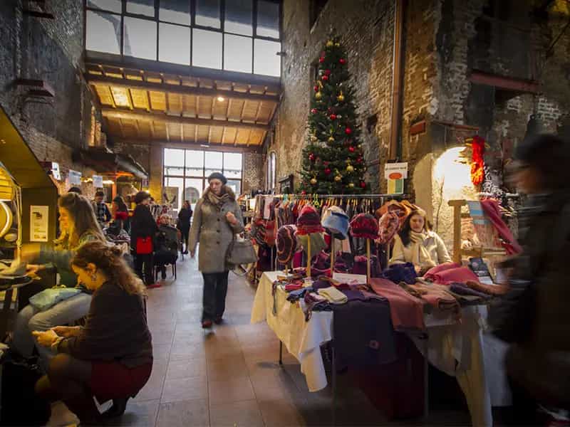 Green Christmas mercatino Natale milano
