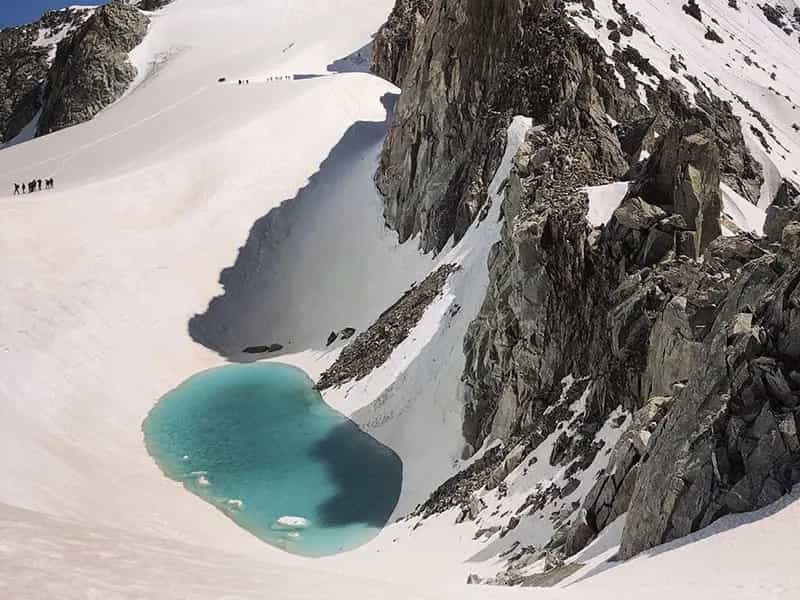 lago monte bianco