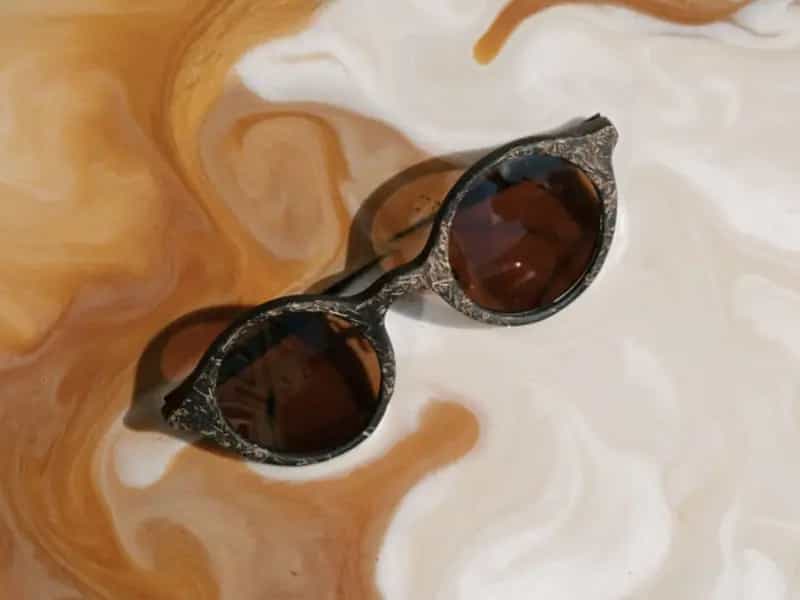 Occhiali caffè biologico