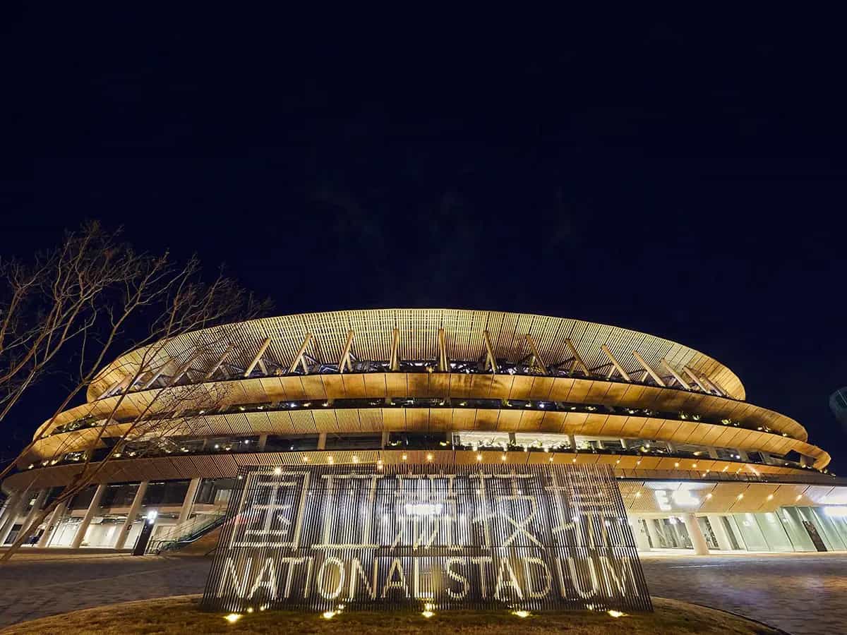 Stadio sostenibili Olimpiadi Tokyo