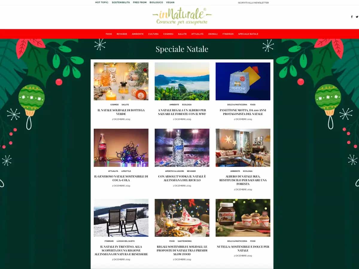 speciale Natale inNaturale