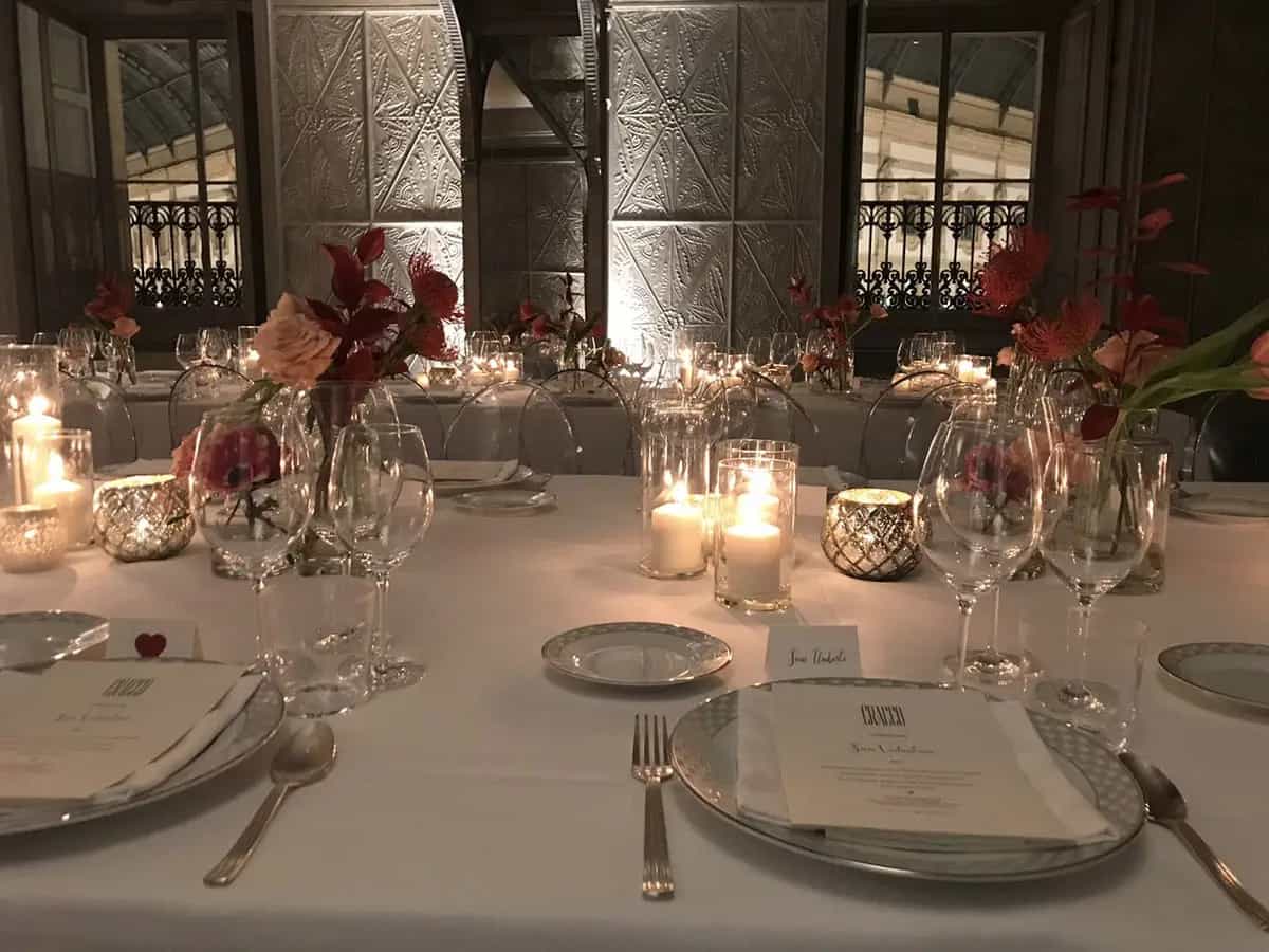La cena sociale di Carlo Cracco per San Valentino