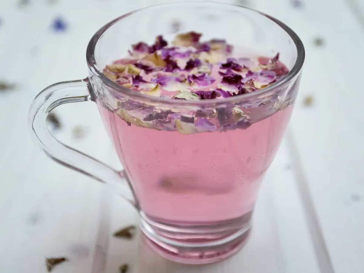 tè rosa del Kashmir