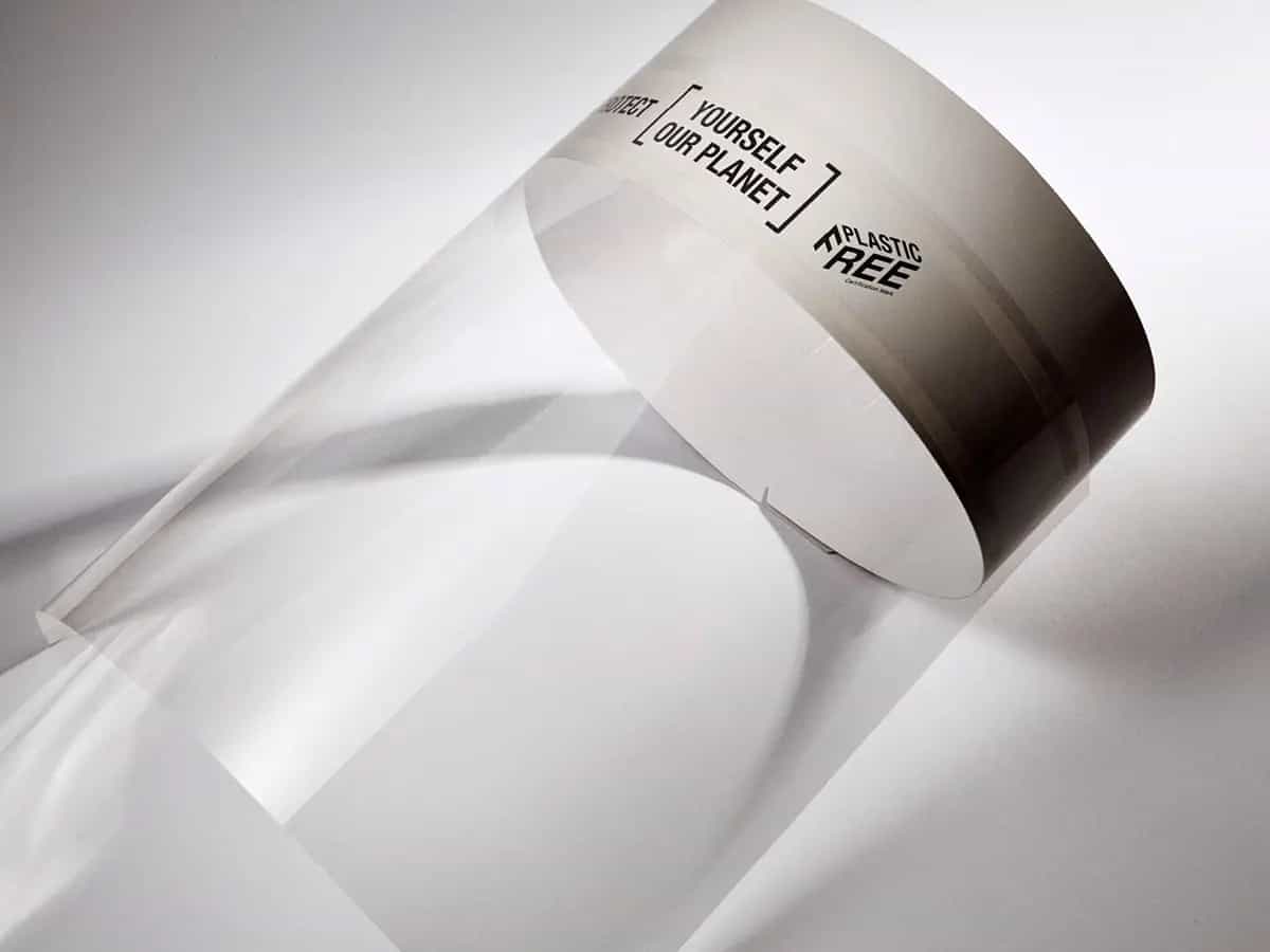 visiera dpi 100% plastic-free