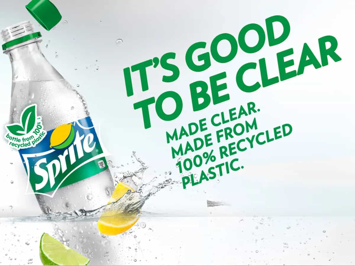 sprite bottiglie riciclabili