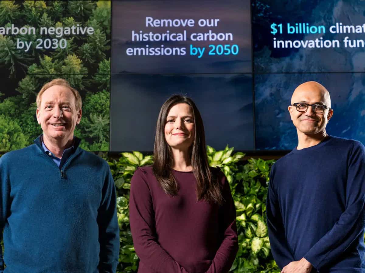 Microsoft carbon negative