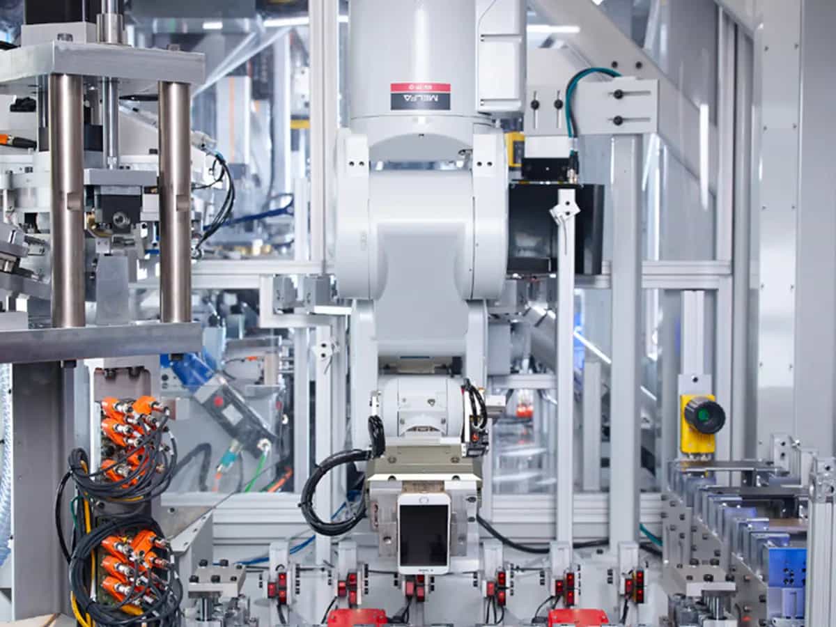 robot apple riciclo