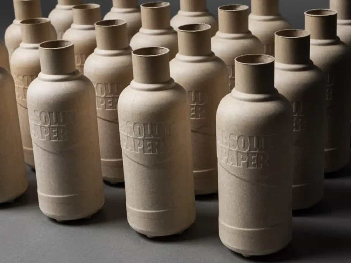 Absolut vodka bottiglia carta