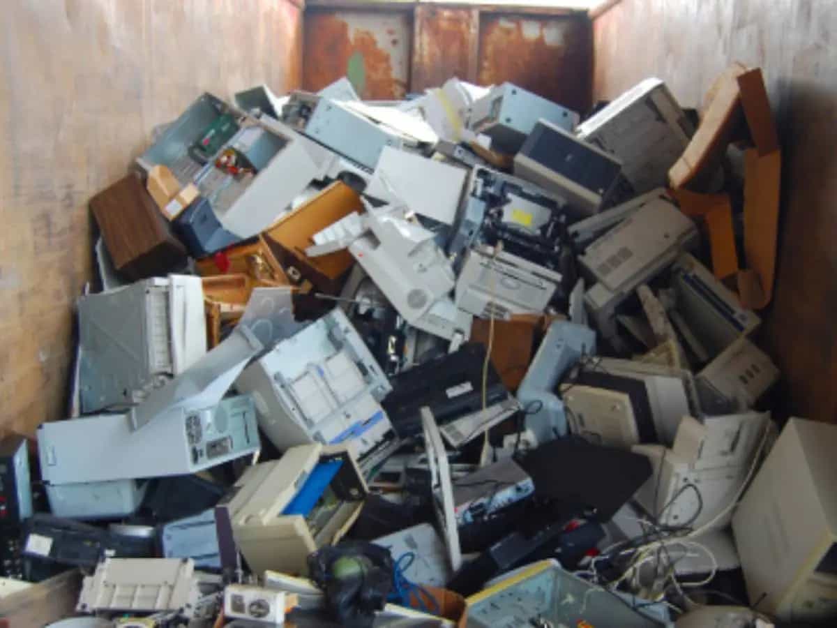 recupero di scarti elettronici