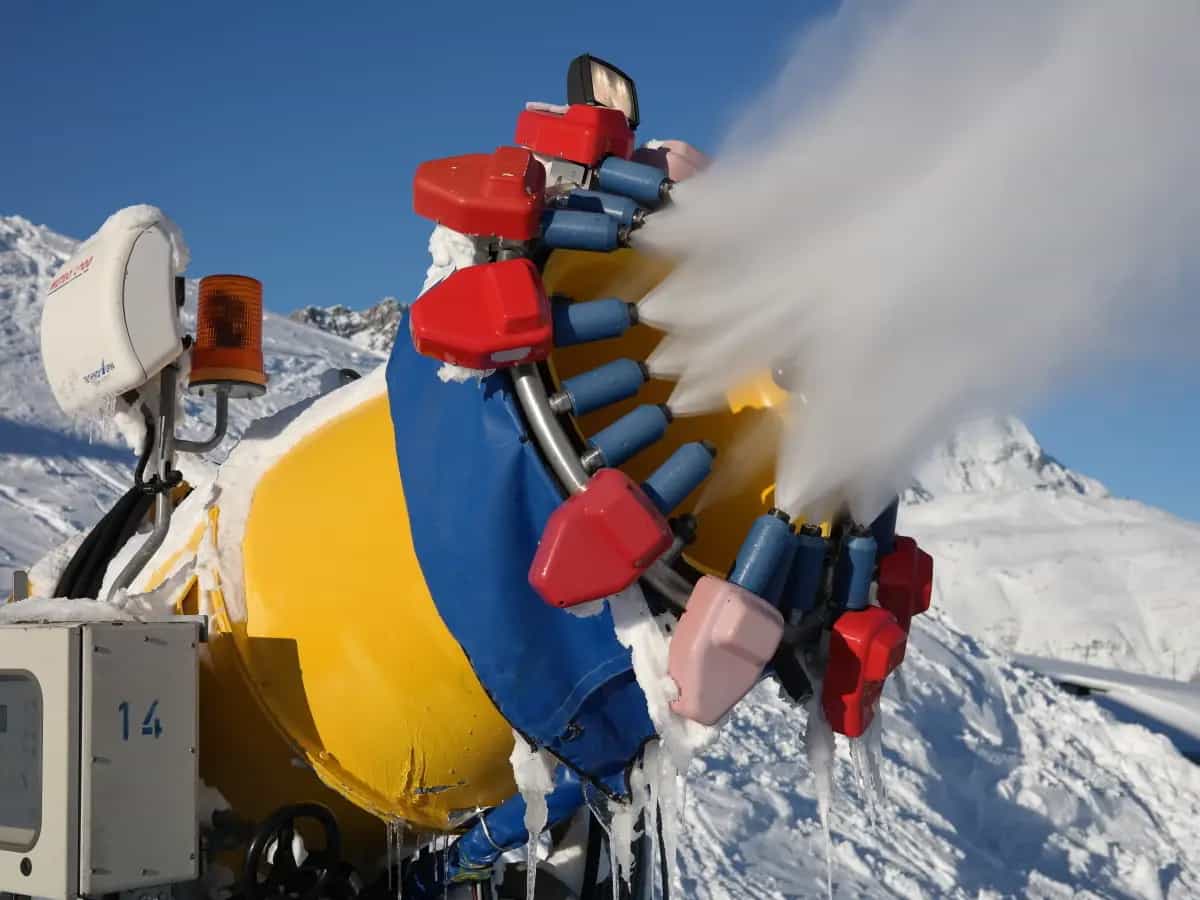 neve artificiale ambiente