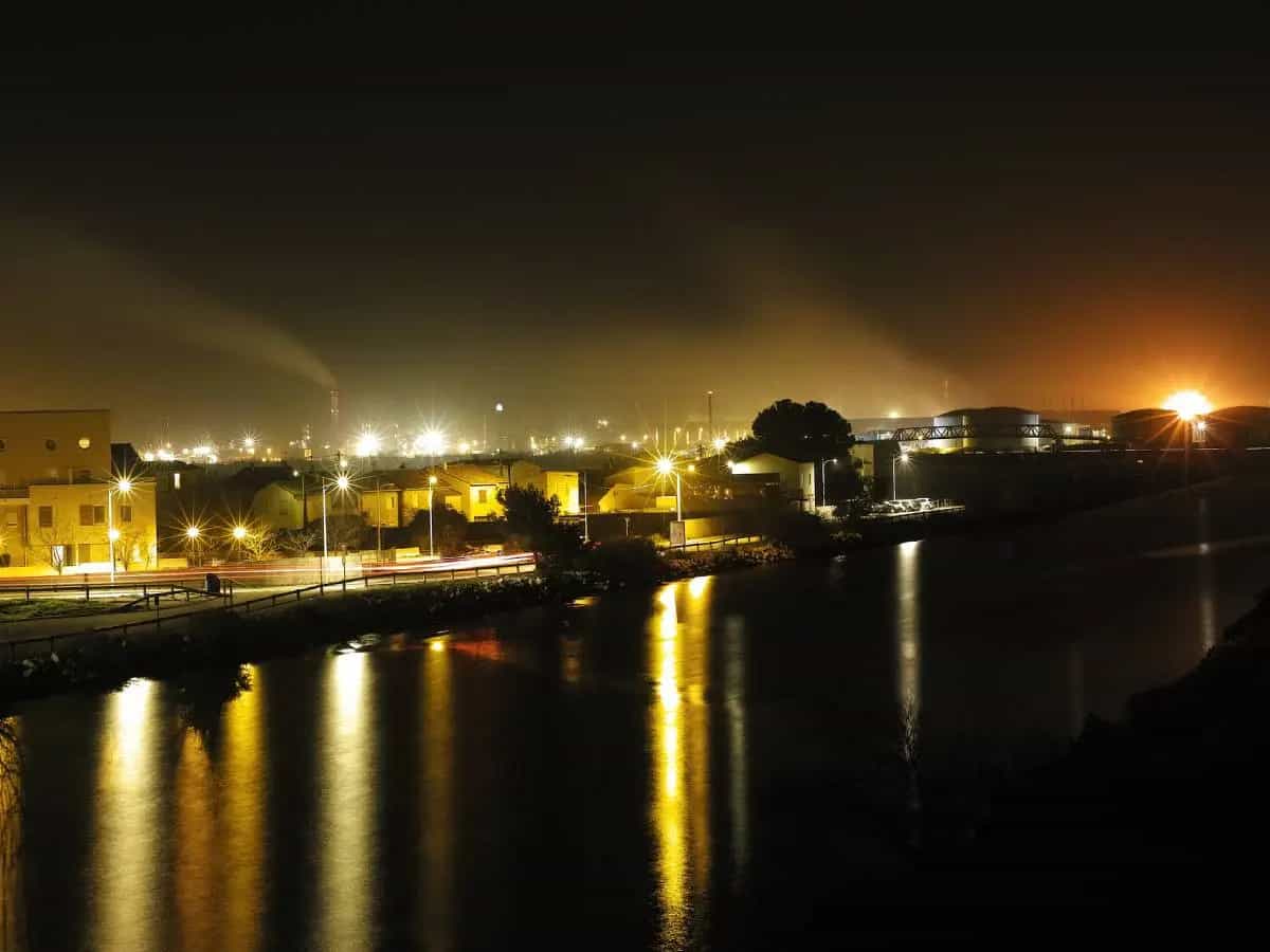 inquinamento luminoso oceano