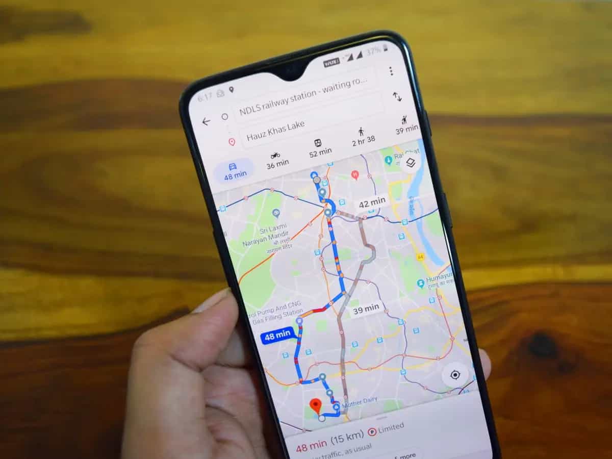 google maps ridurre emissioni
