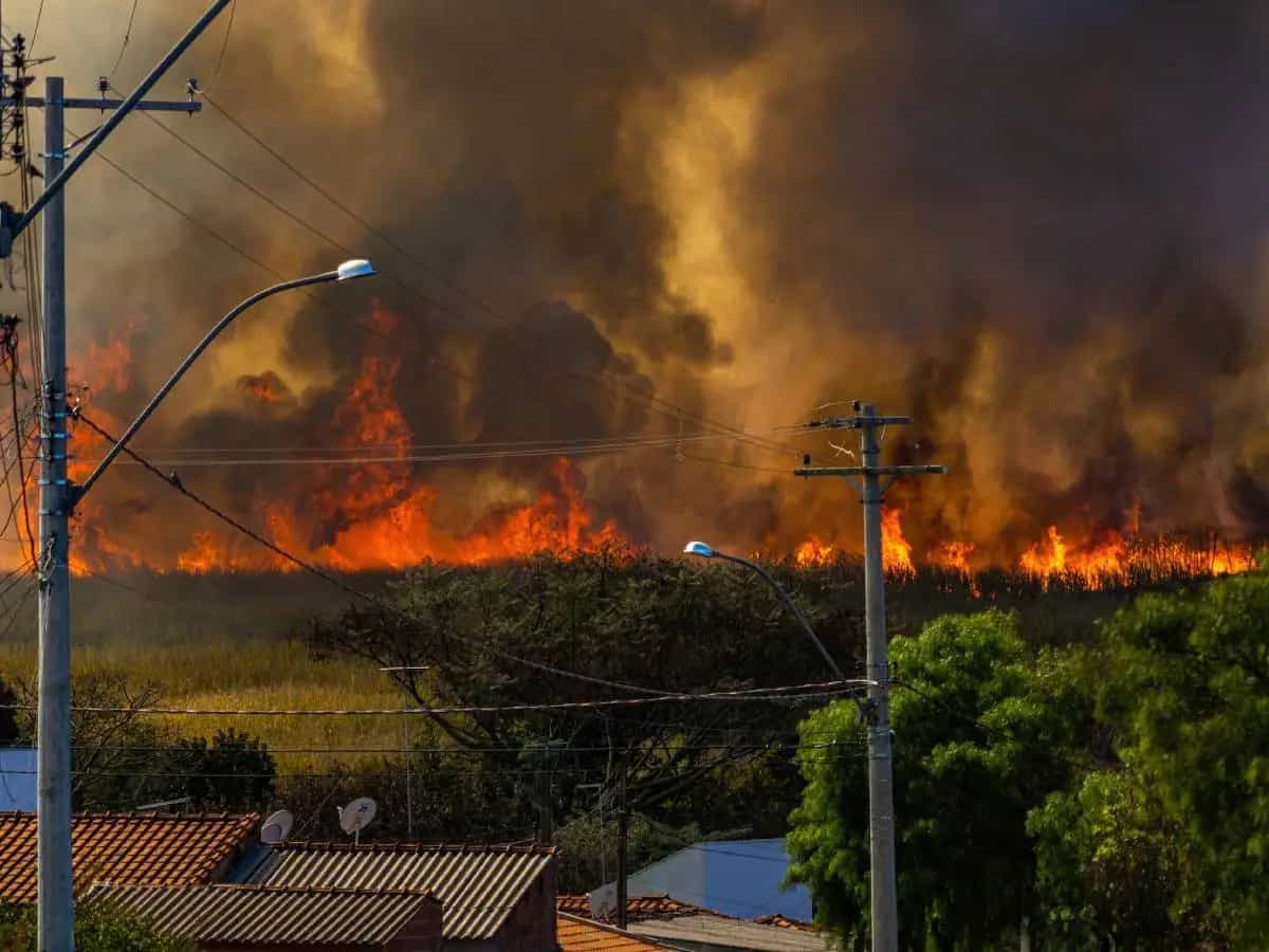 incendi USA inquinamento aria