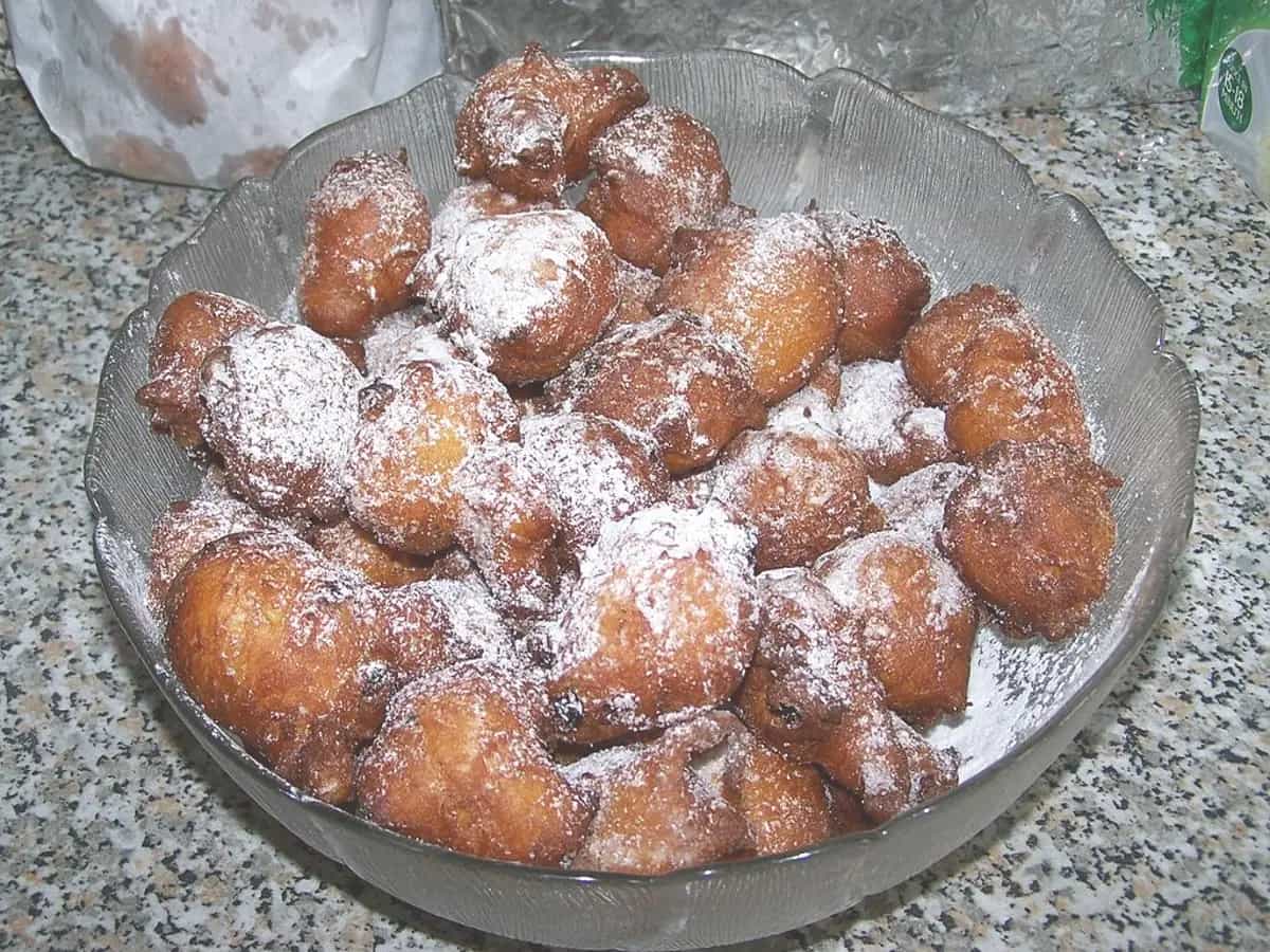 olio friggere frittelle
