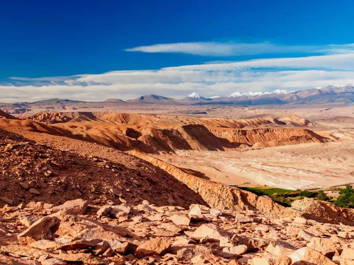 acqua deserto cile