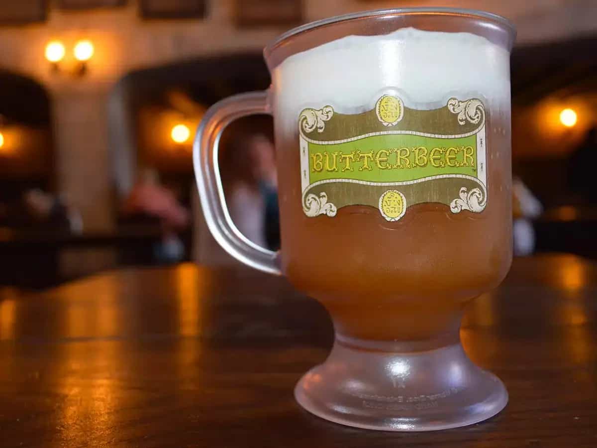 Cerveza de mantequilla de Harry Potter