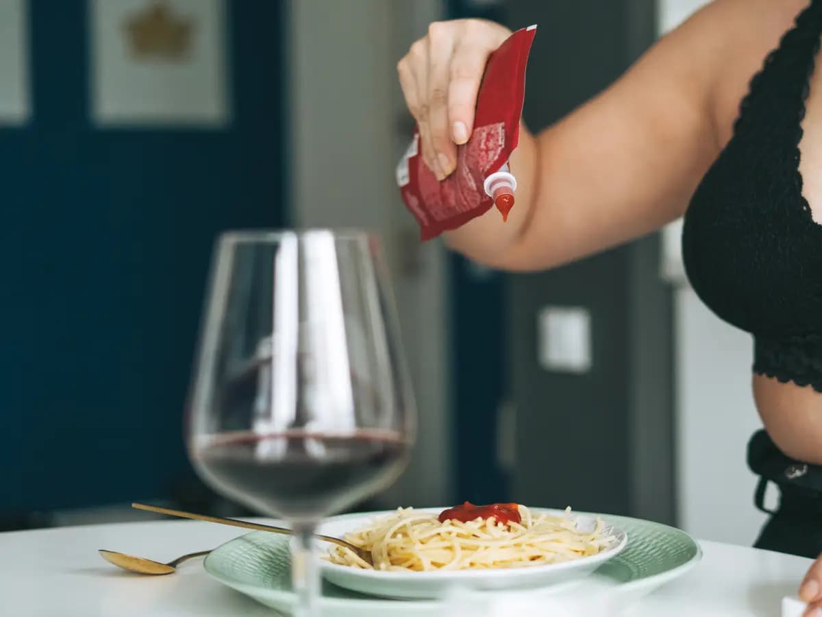 ketchup pasta heinz