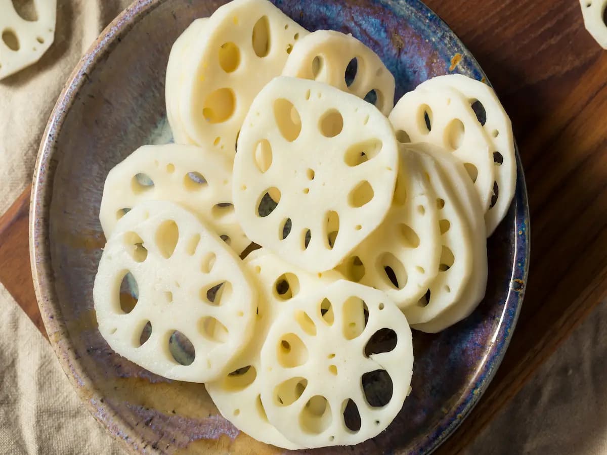Come si cucina la radice di loto