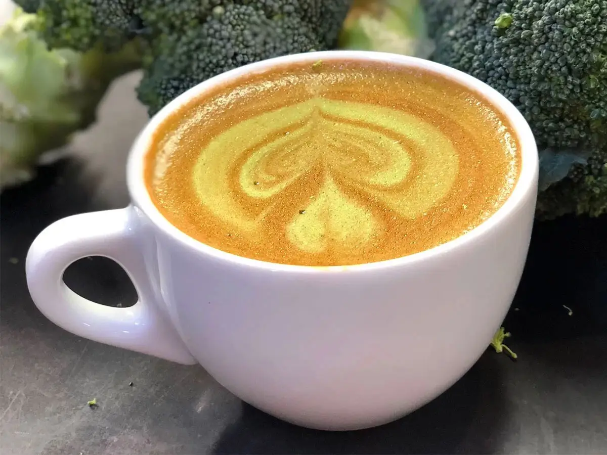 Café con brócoli