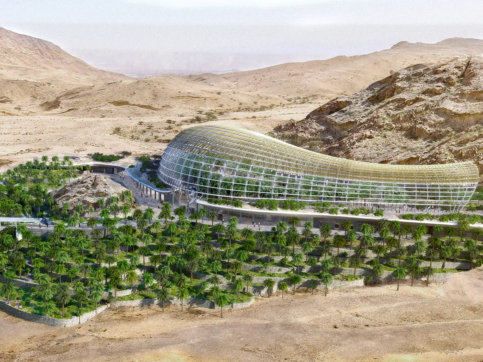 Il giardino botanico piu grande del mondo sorgera nel deserto