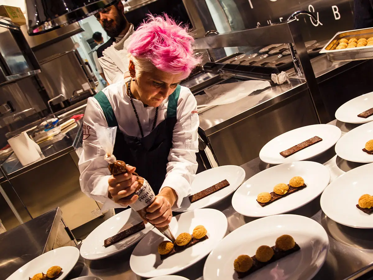 Cristina Bowerman i piatti della chef stellata alla Glass Hostaria