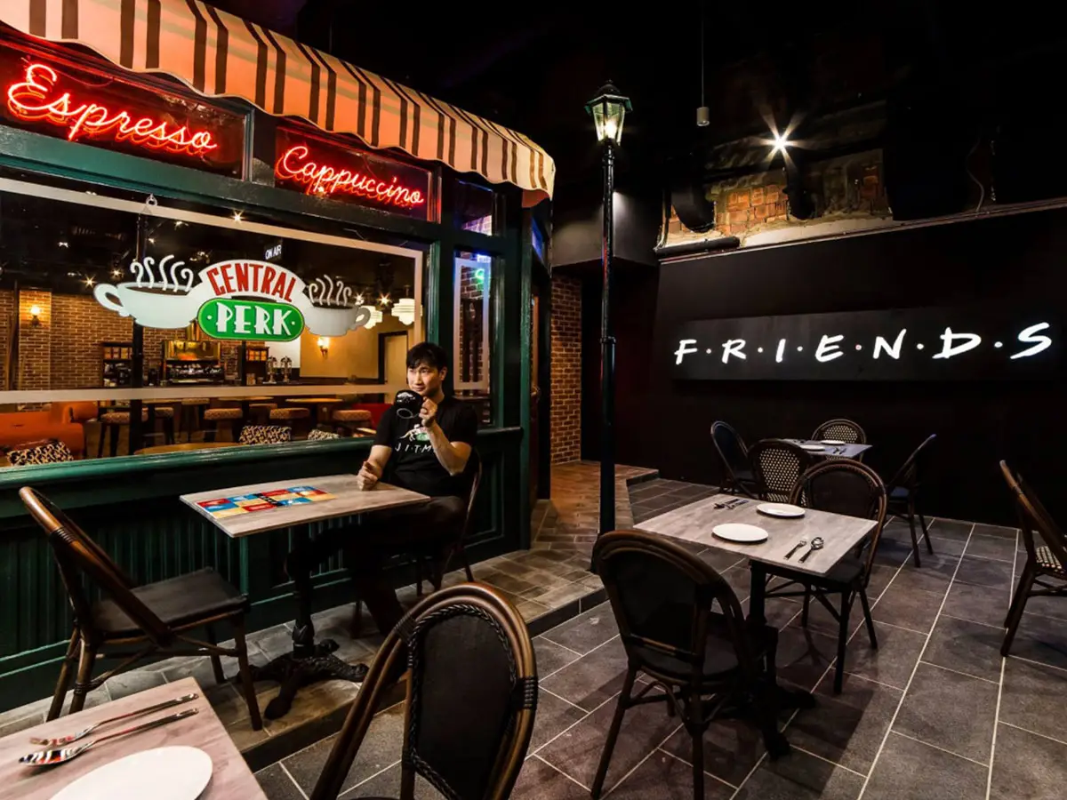 Il Central Perk di Singapore è una tappa obbligata per i fan di Friends bar