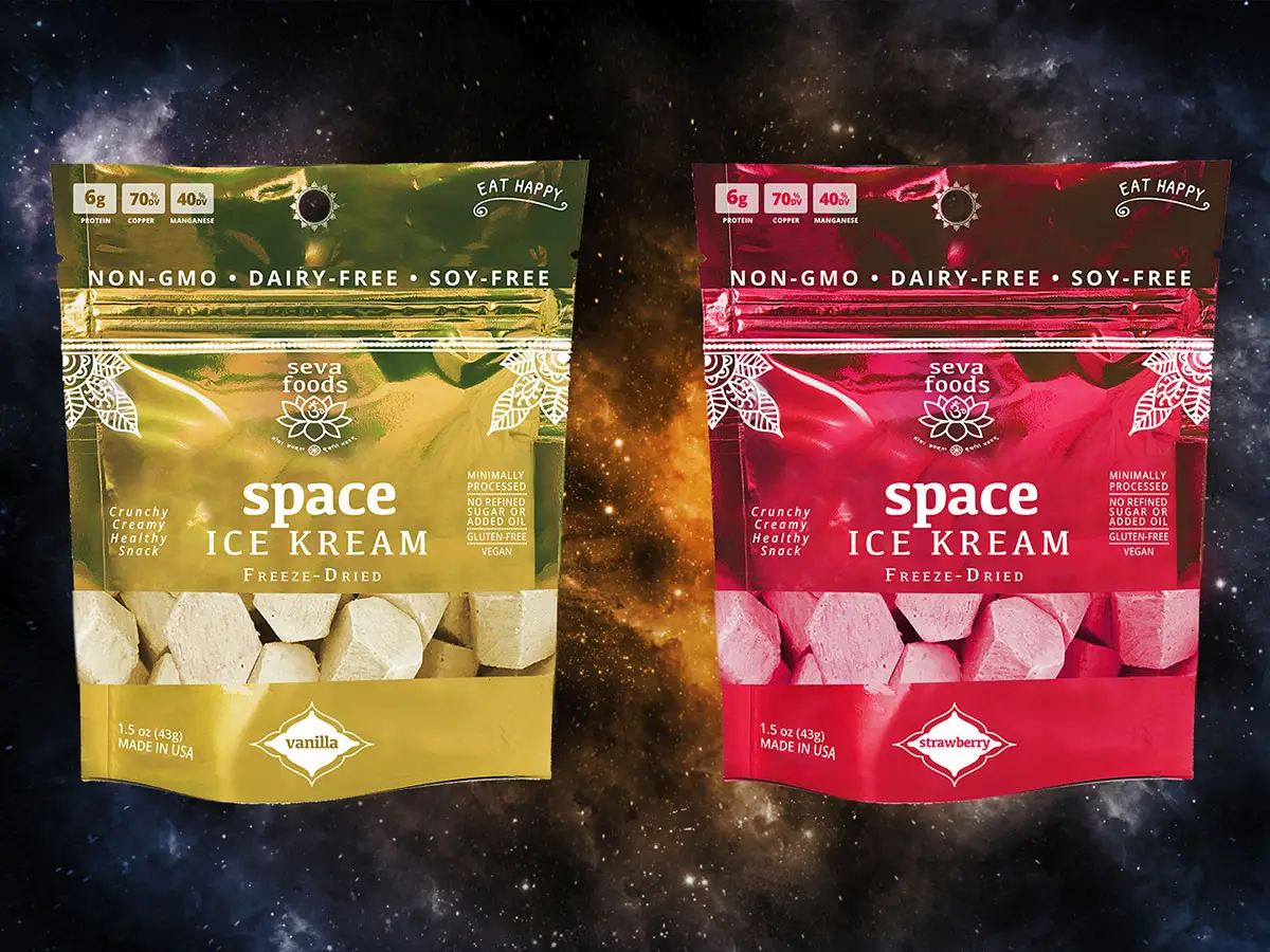Anche gli astronauti vegani avranno il loro gelato