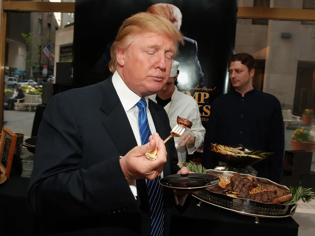 Trump a dieta cosa mangia il presidente