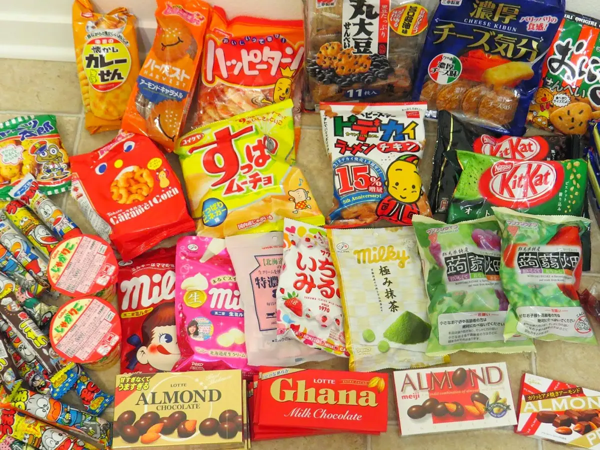 snack dolci giapponesi