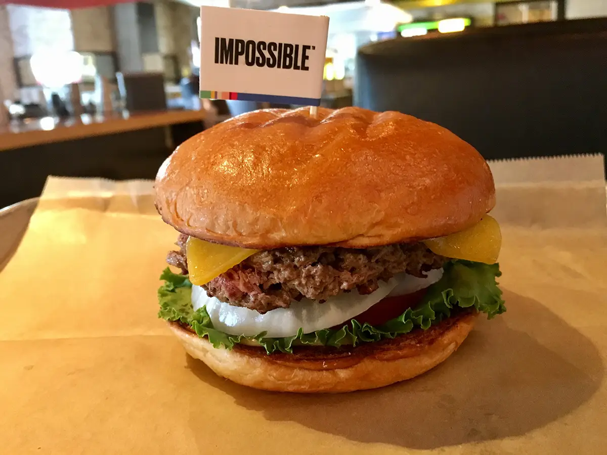 hamburger vegetale impossibile riceve certificazione halal