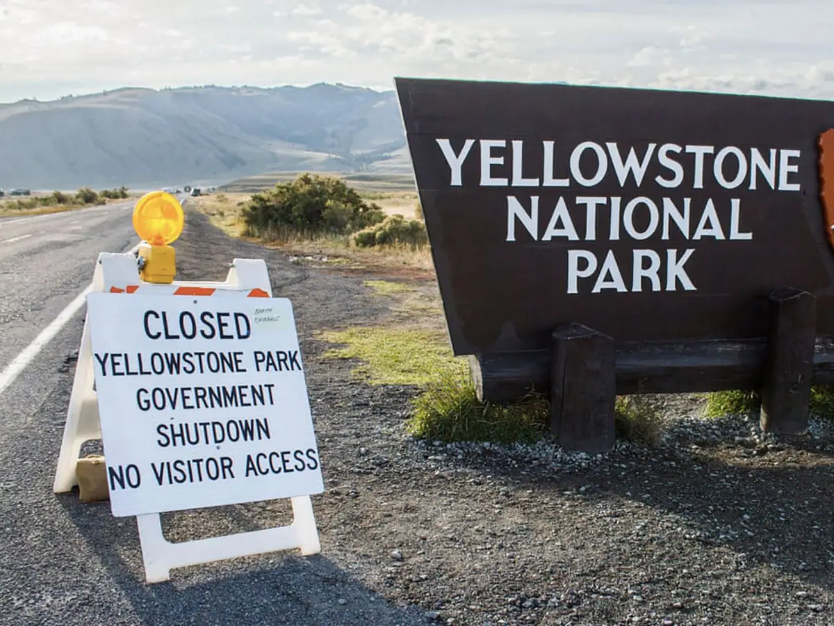 parchi nazionali shutdown