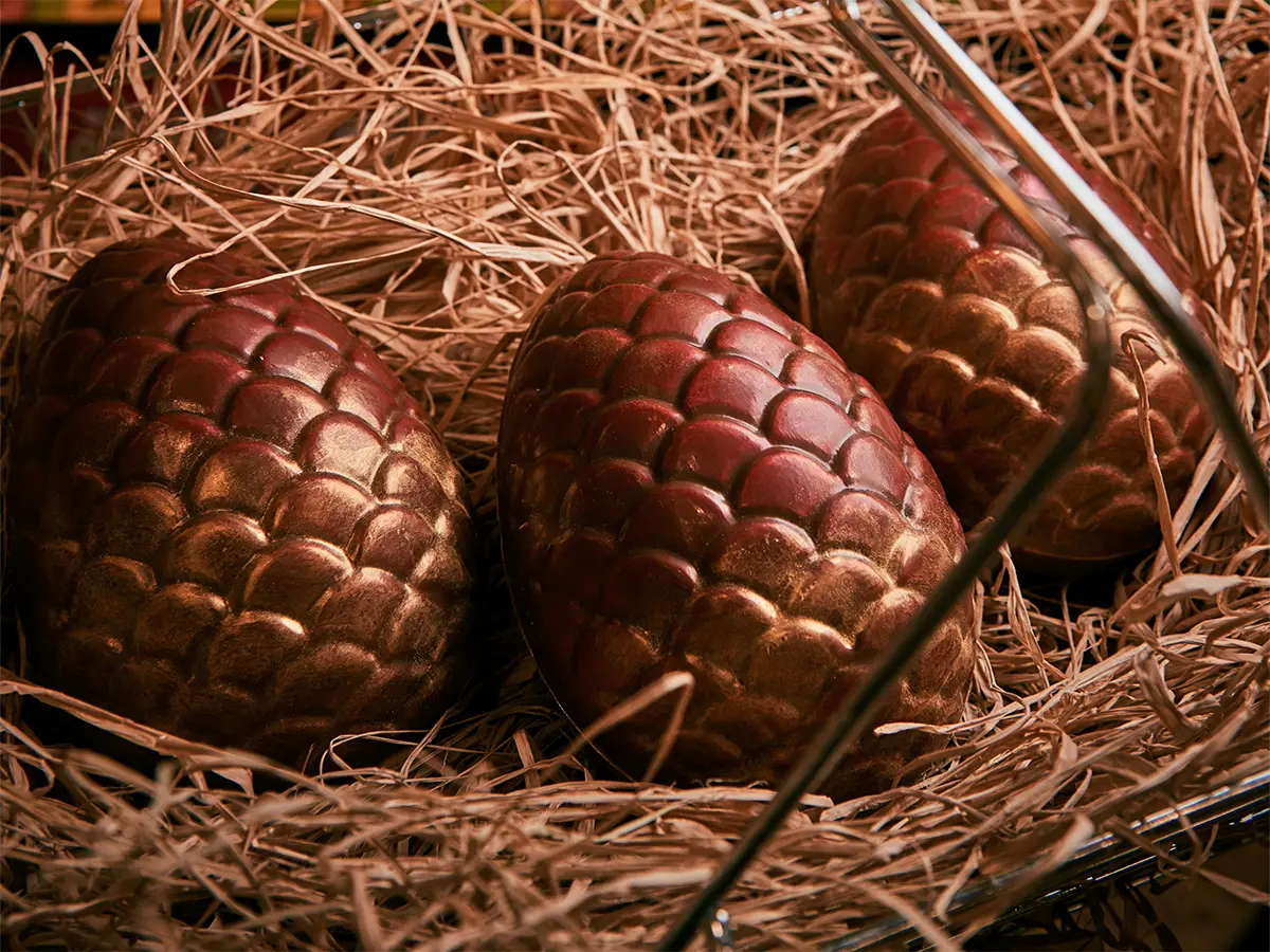uova di drago al cioccolato pasqua trono di spade