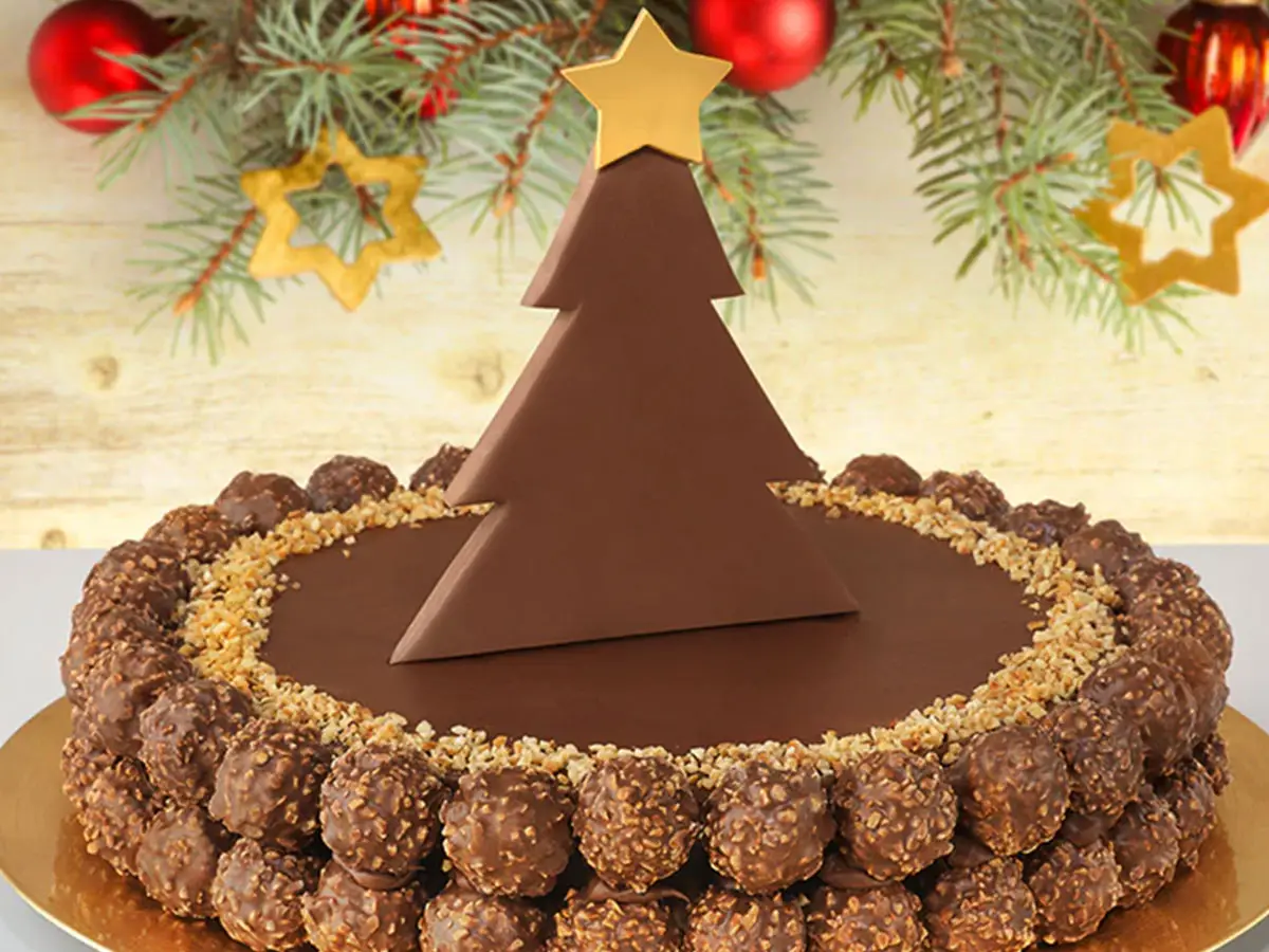 Stella Di Natale Al Cioccolato.Il Natale Fai Da Te Di Ferrero Rocher Innaturale
