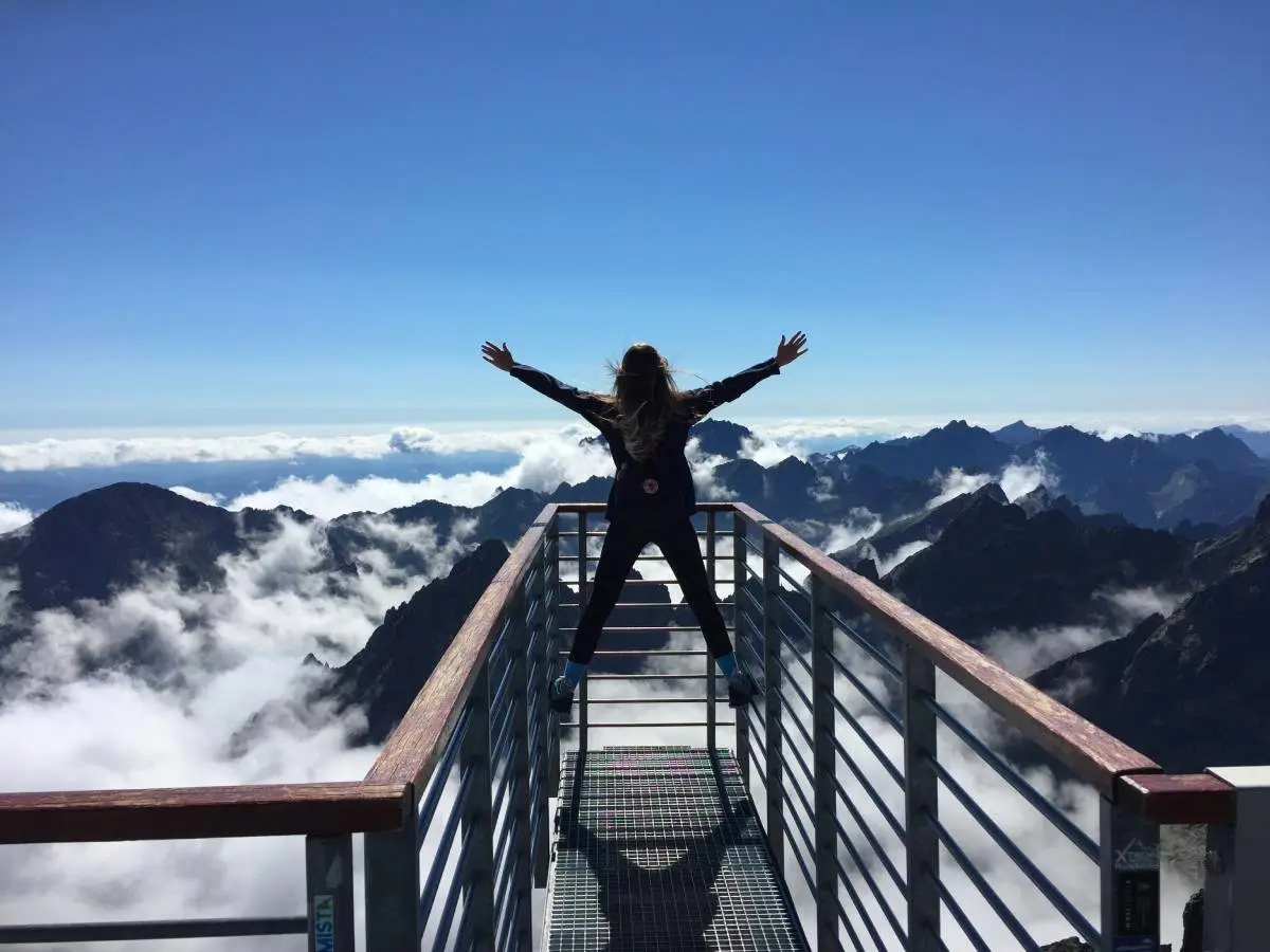 Piattaforma panoramica alpina