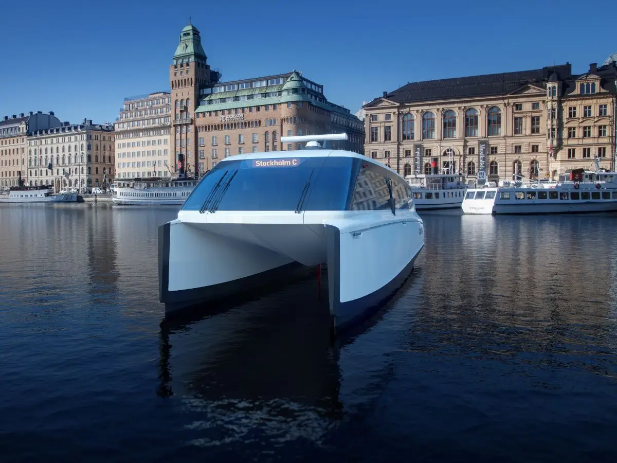 Traghetti elettrici per il trasporto pubblico a Stoccolma